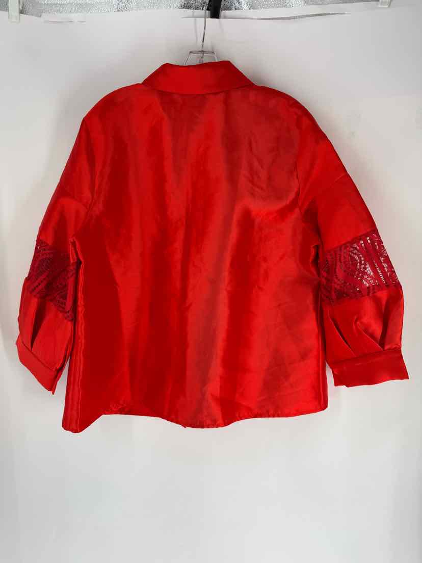 Size 3X Red Lace Jacket
