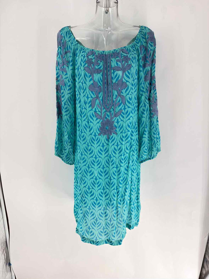 Size XL SIGRID OLSEN Teal Dress
