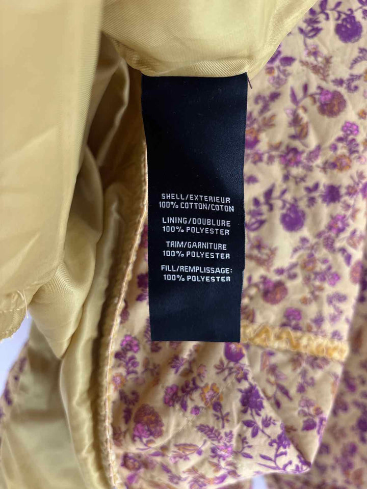 Size L 7 for all Mankind Mustard Jacket