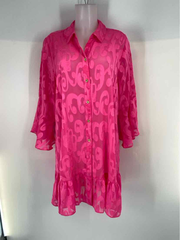 Size XL Lilly Pulitzer Fuschia Dress