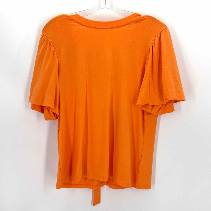 Size L CUPIO Orange Shirt