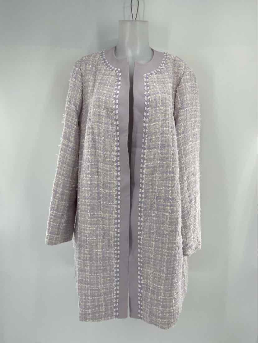 Size 14 MARINA RINALDI Lavender Taffeta Blazer