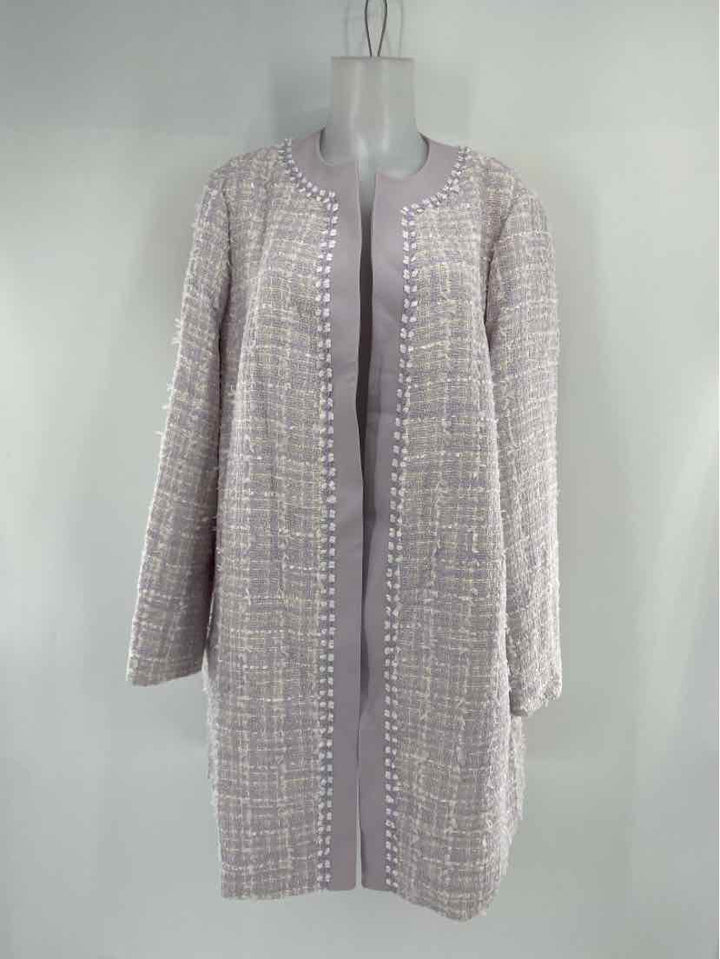 Size 14 MARINA RINALDI Lavender Taffeta Blazer