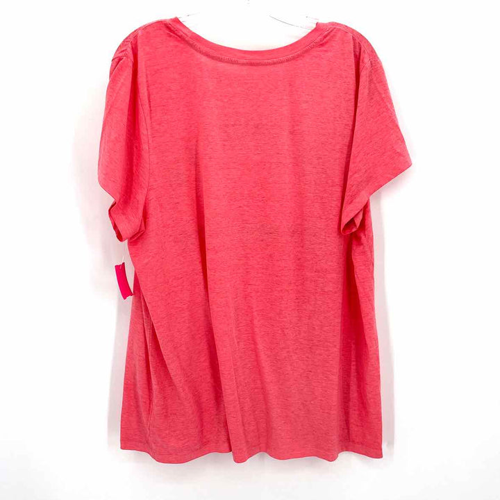Size 18/20 LANE BRYANT Coral Shirt