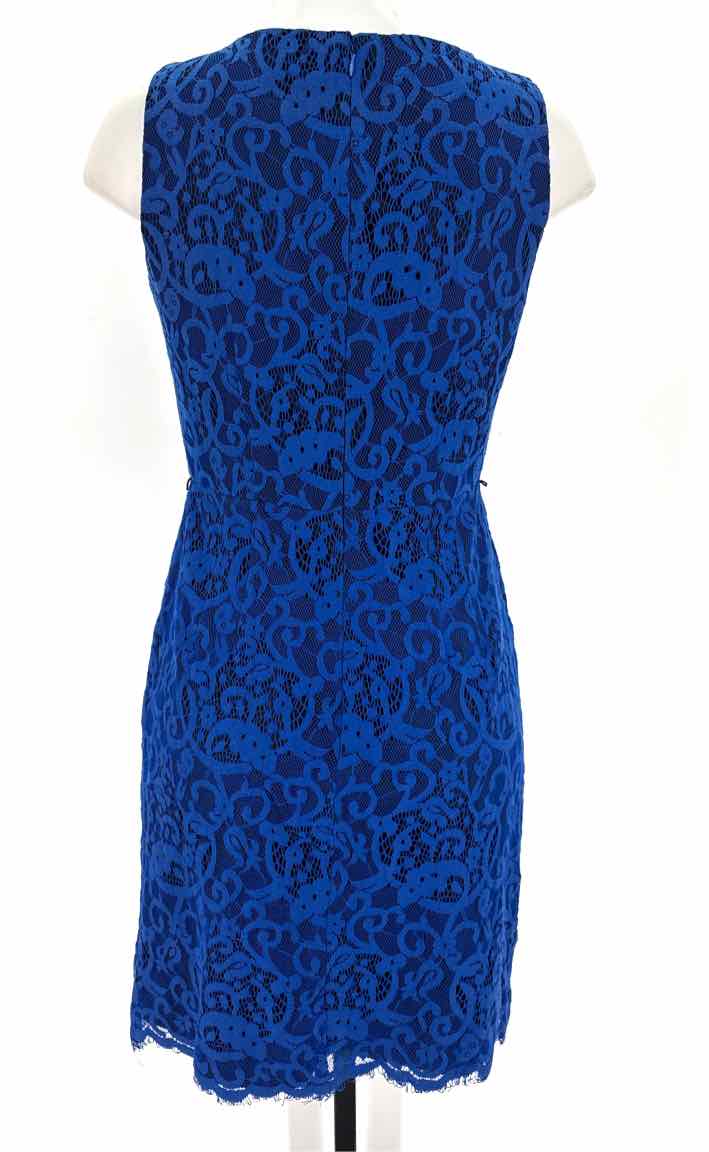 Size 4 DONNA MORGAN Blue Dress