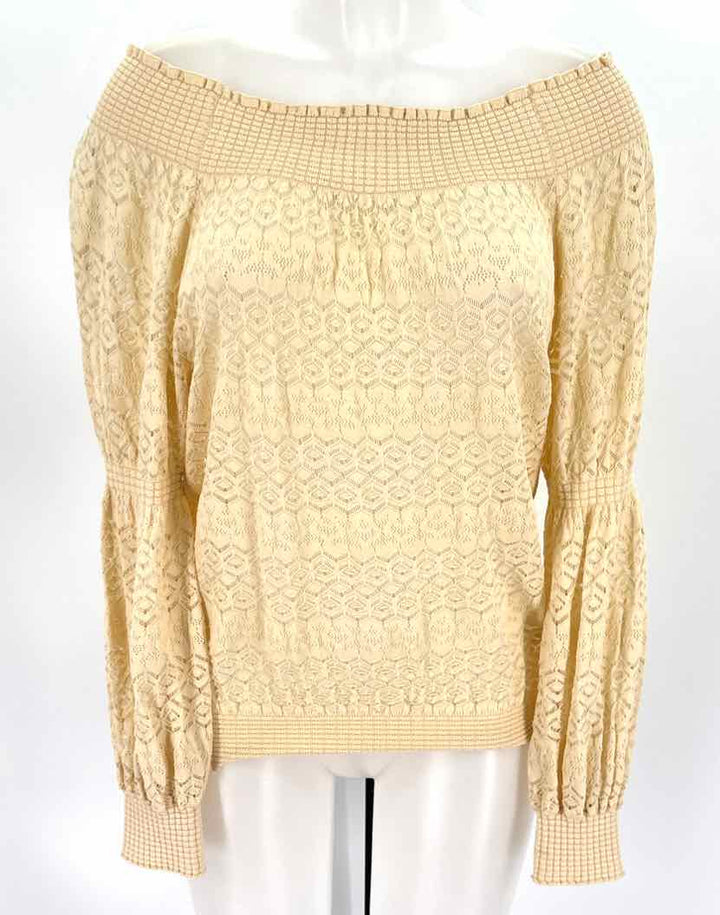 Size M ZARA Cream Shirt
