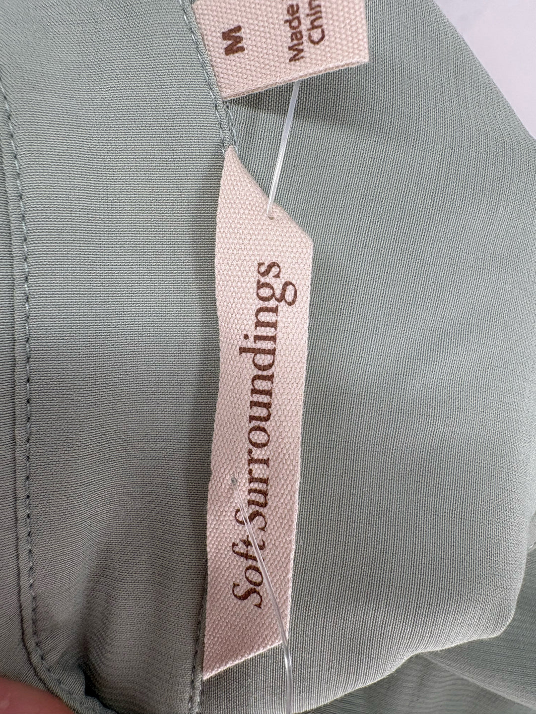 Size M SOFT SURROUNDINGS Green Shirt