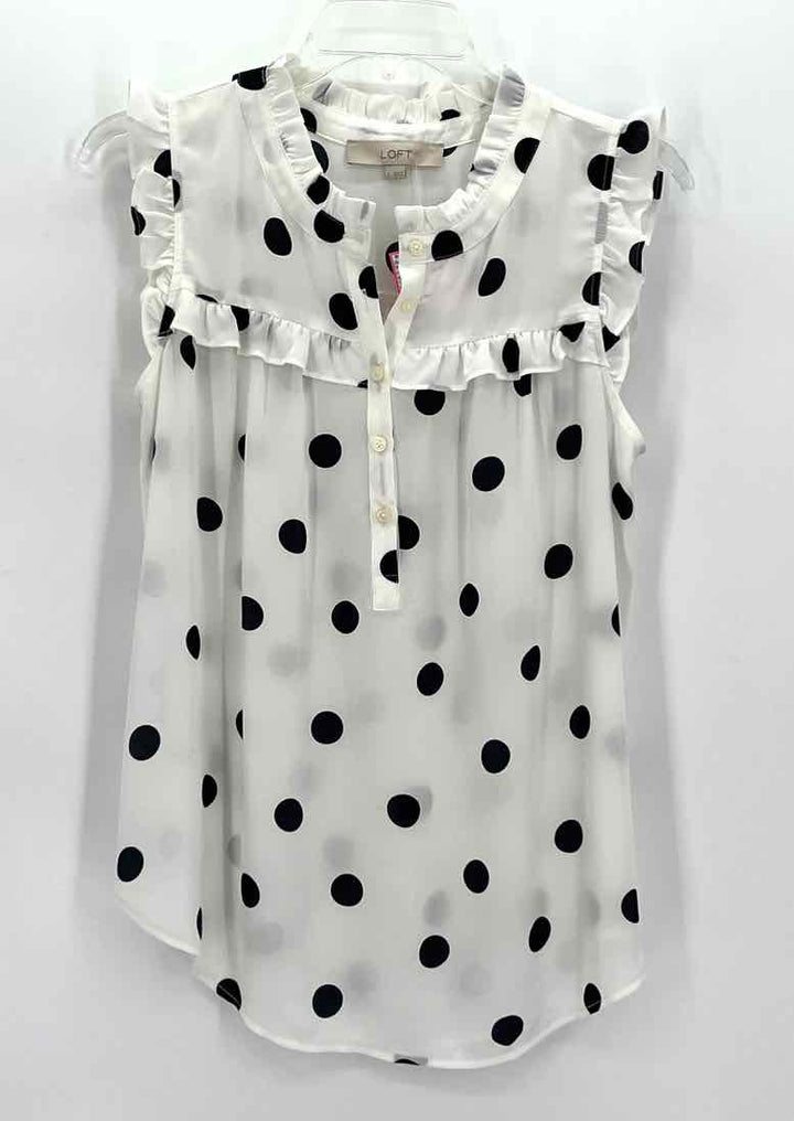Size S LOFT White Shirt