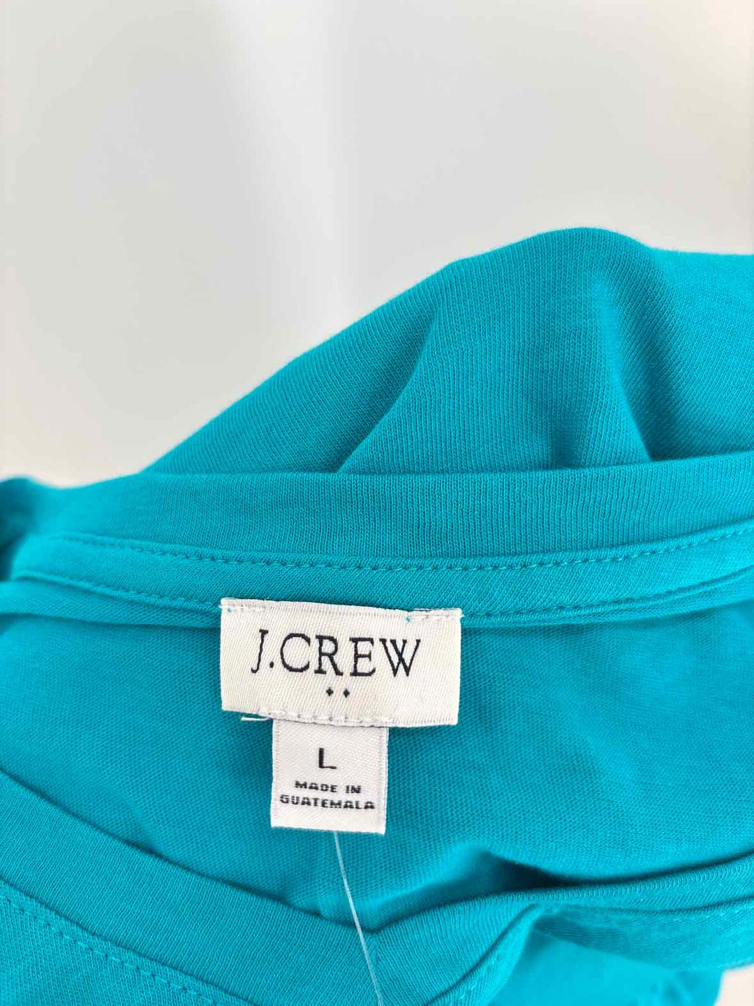 Size L J Crew Teal Dress
