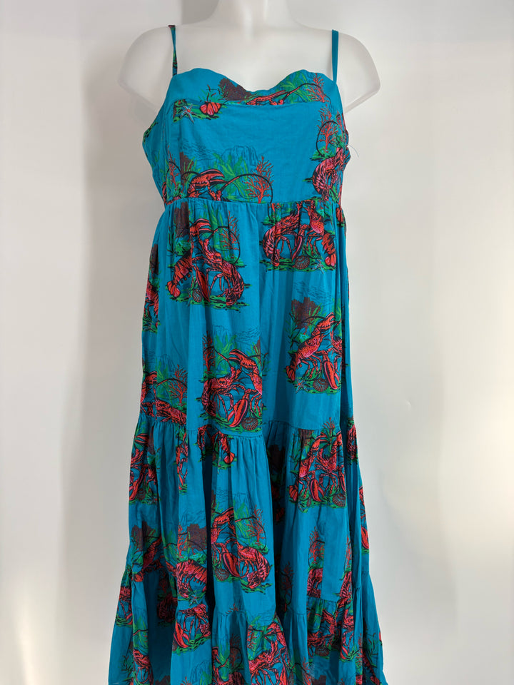 Size 12 J Crew Blue Dress