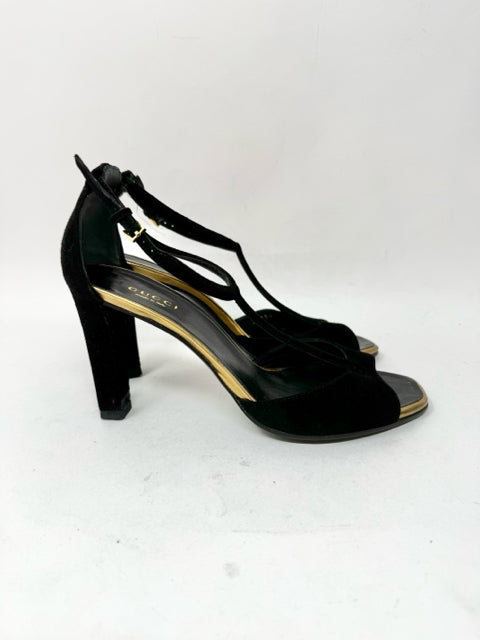 Shoe Size 36 Gucci Black Suede Luxury - Pumps