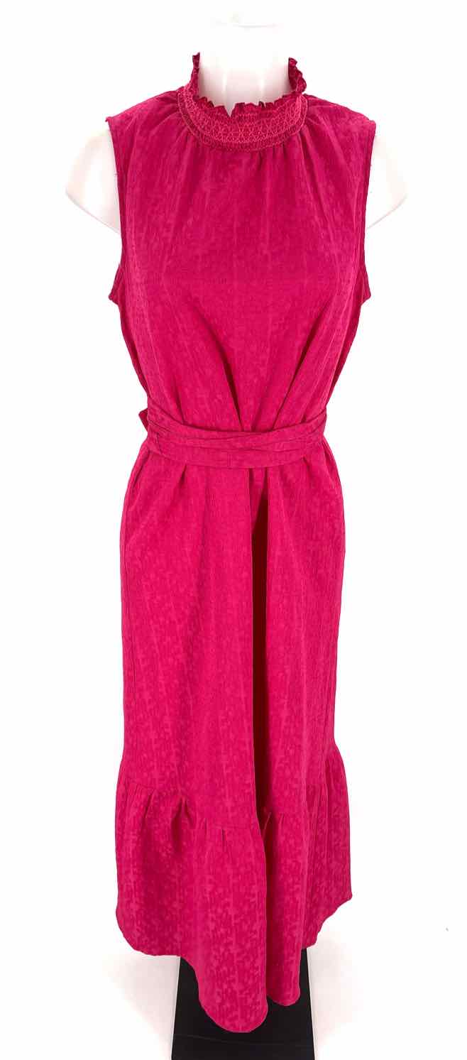 Size M Fuschia Silk Dress