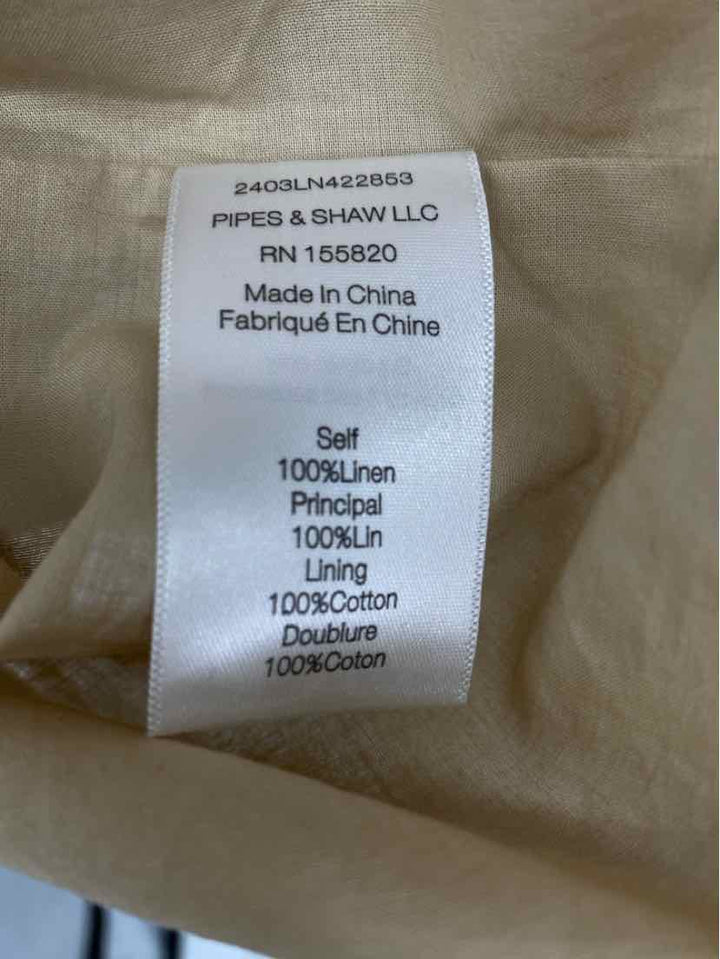 Size 10 VERONICA BEARD Tan Dress
