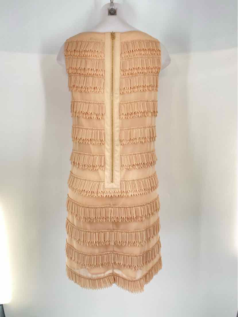 Size 8 Ann Taylor Tan Dress