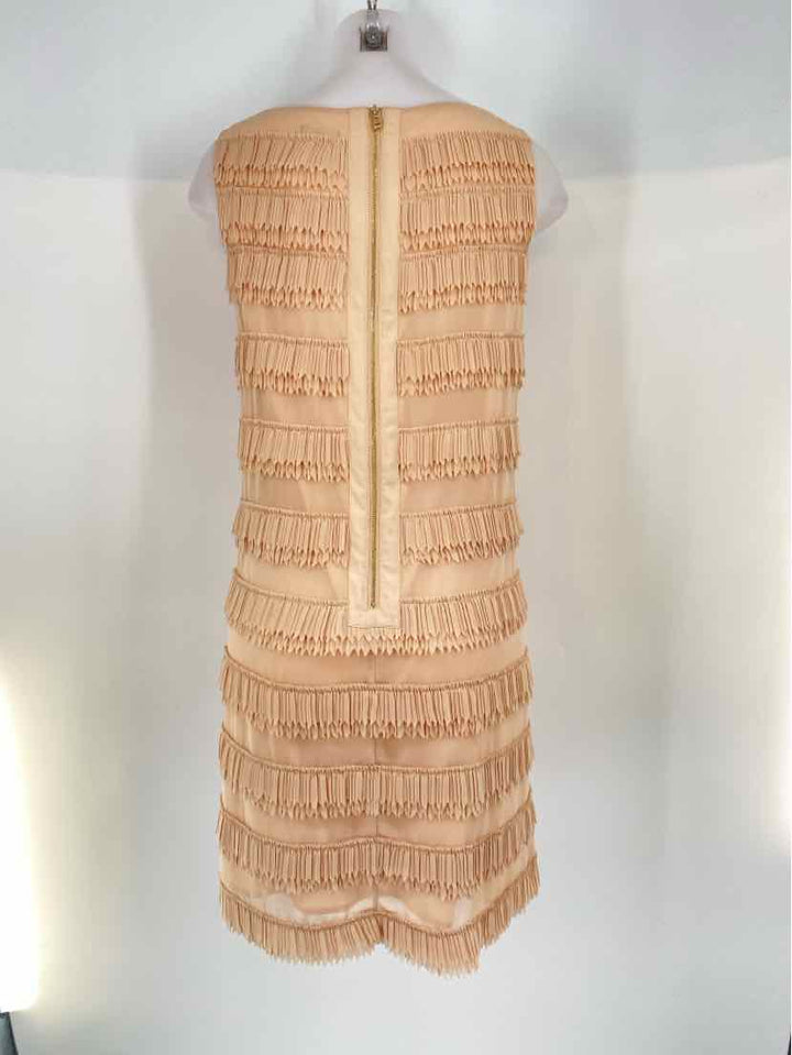 Size 8 Ann Taylor Tan Dress