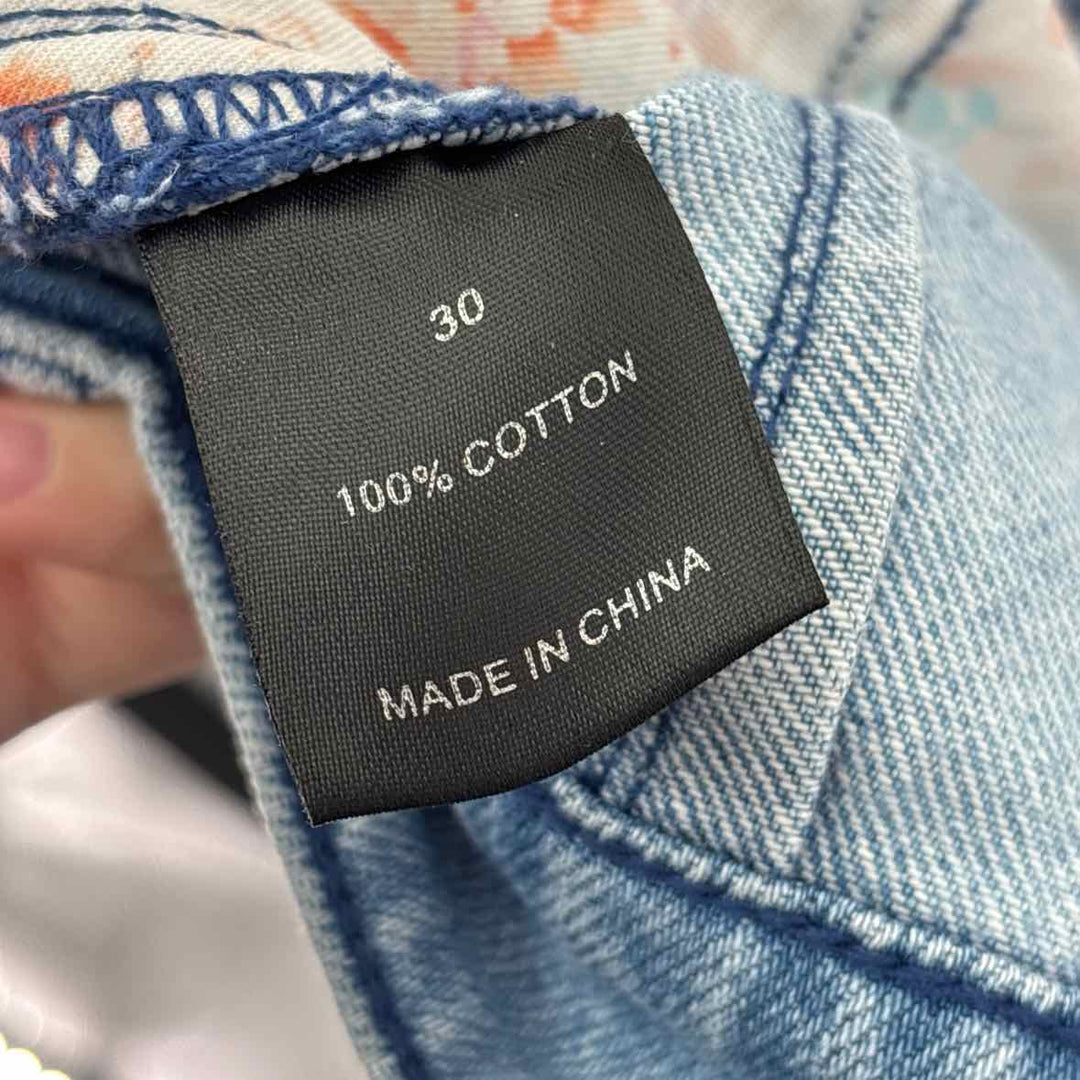 Size 30 Johnny Was Blue Denim Jeans