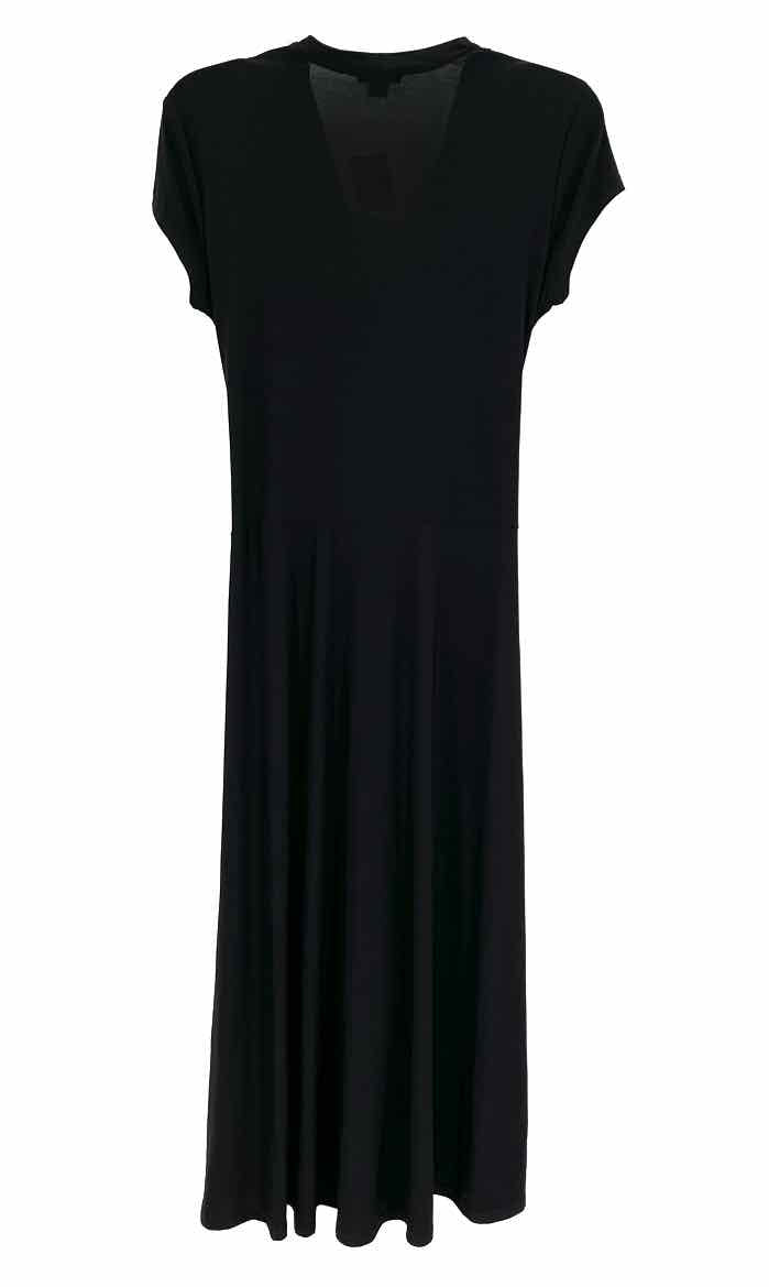 Size M IMAN Black Dress