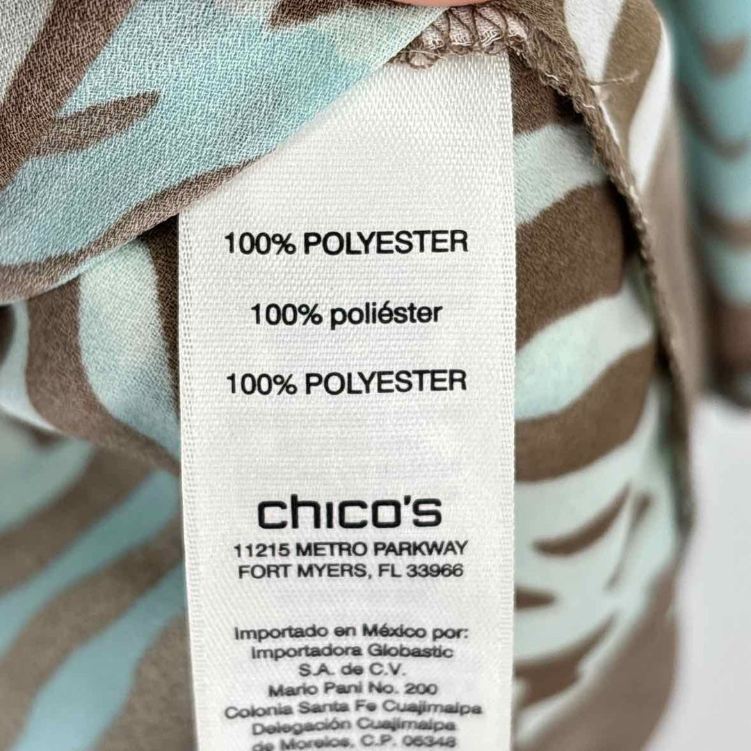 Size S Chico's Brown Shirt