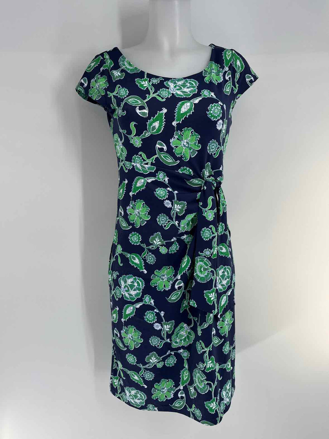 Size XS Talbots Navy Dress