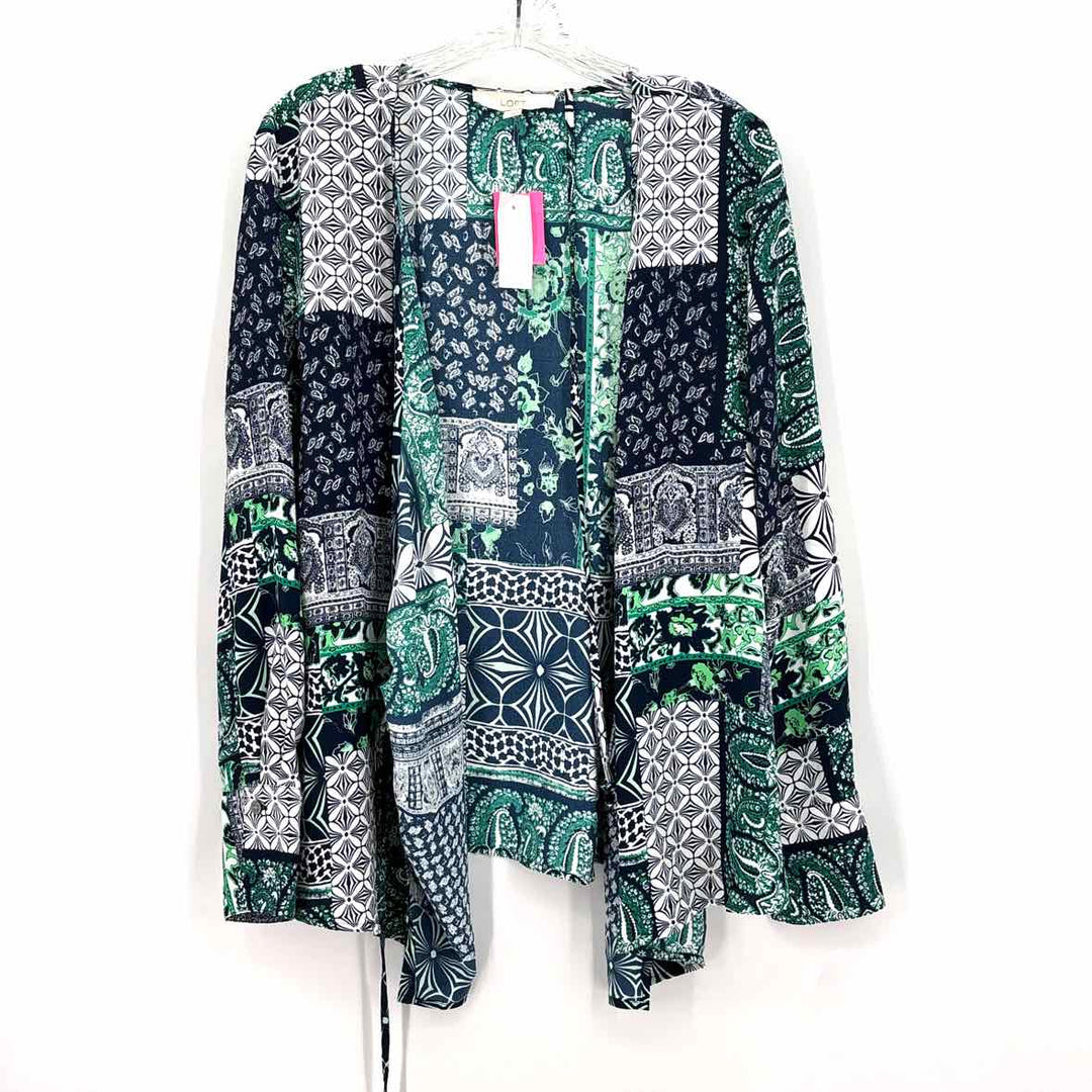 Size L LOFT Multi-Color Shirt