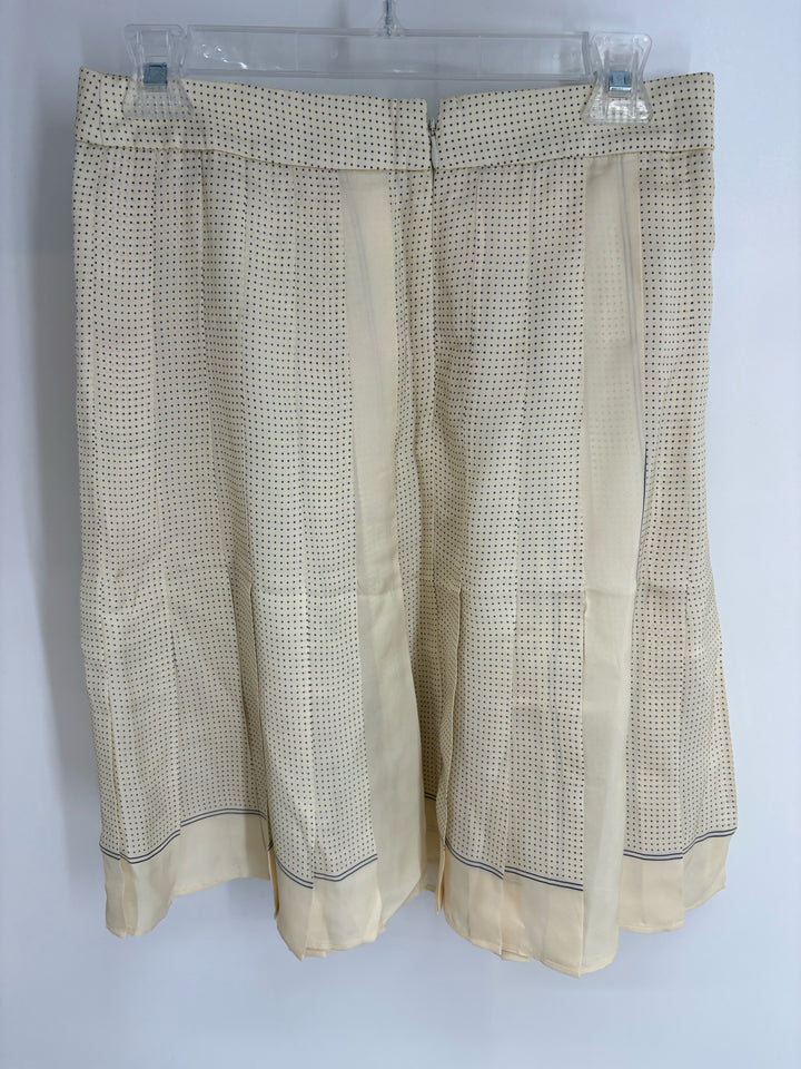 Size 6 J Crew Cream Skirt