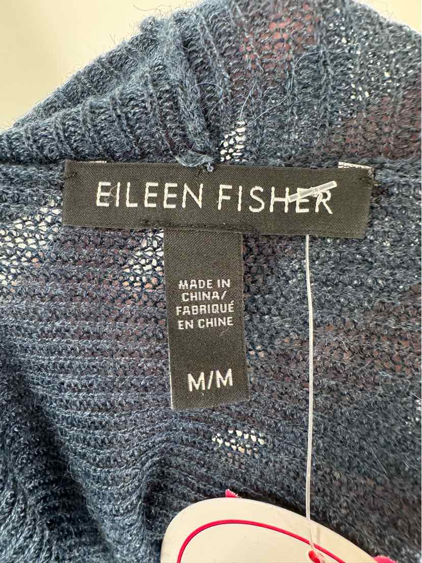 Size M Eileen Fisher Navy Sweater