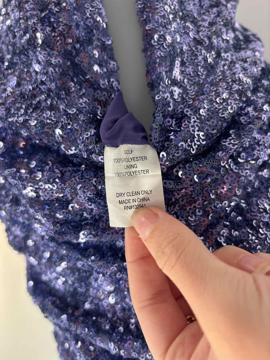 Size M AMANDA UPRICHARD Purple PROM