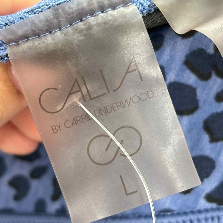 Size L CALIA Blue Print Pants