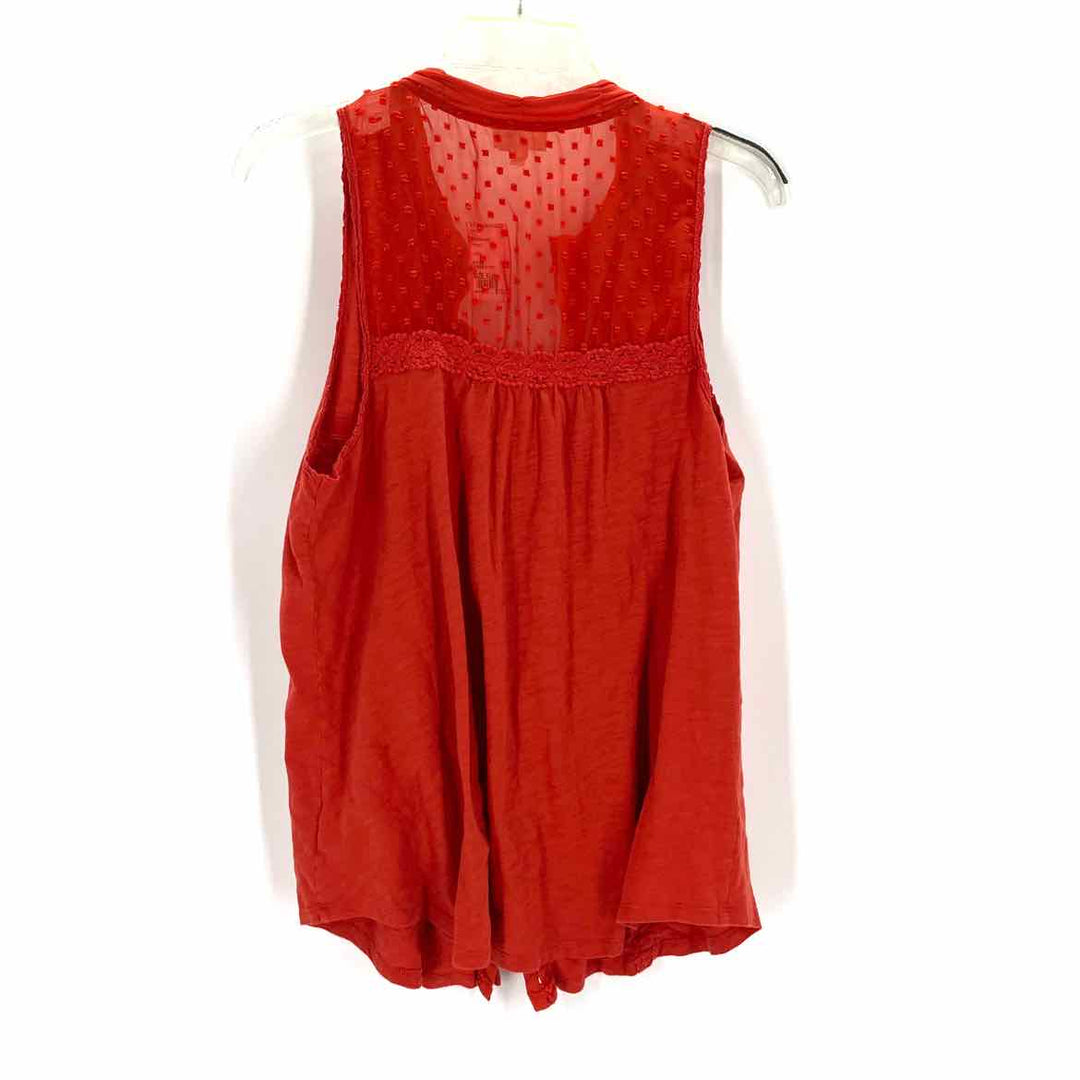 Size XL MEADOW RUE Orange Shirt