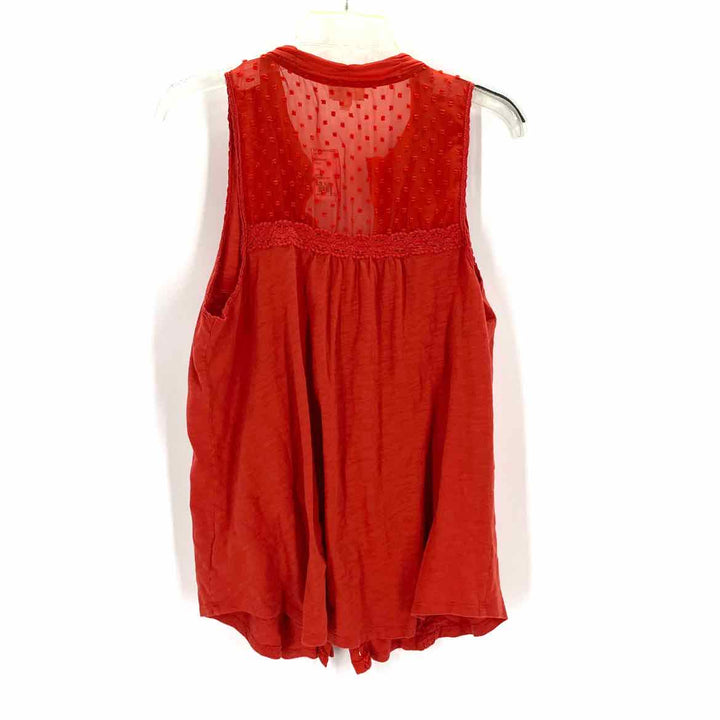 Size XL MEADOW RUE Orange Shirt