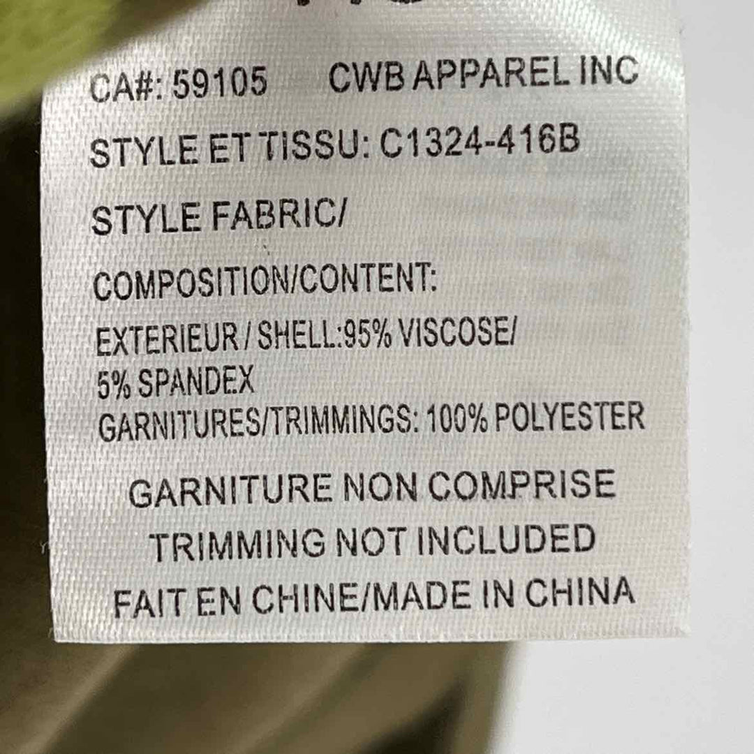 Size S Green Satin Shirt