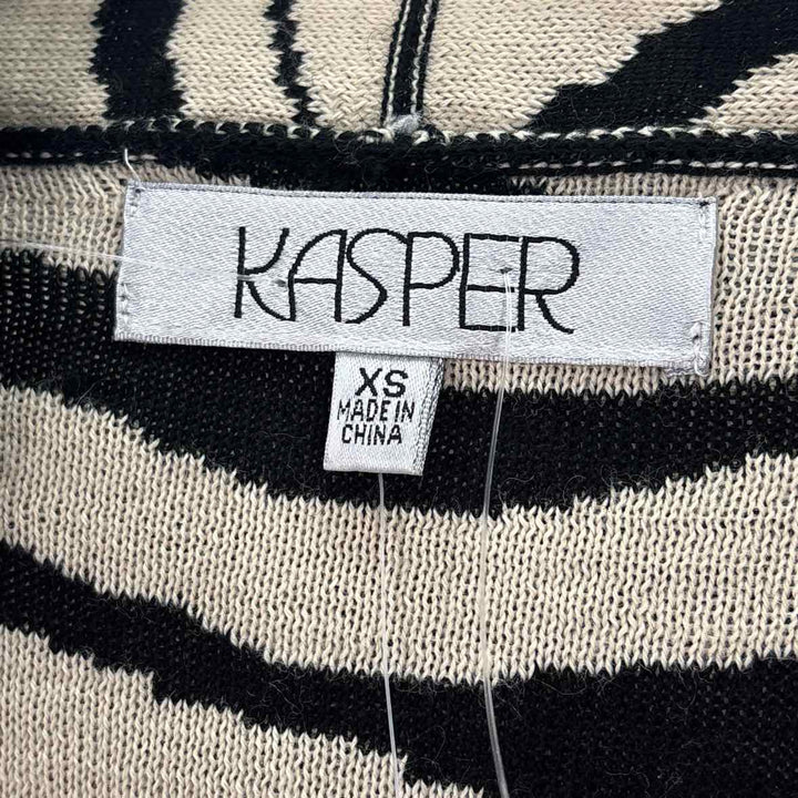 Size XS KASPER Multi-Color Knit Sweater