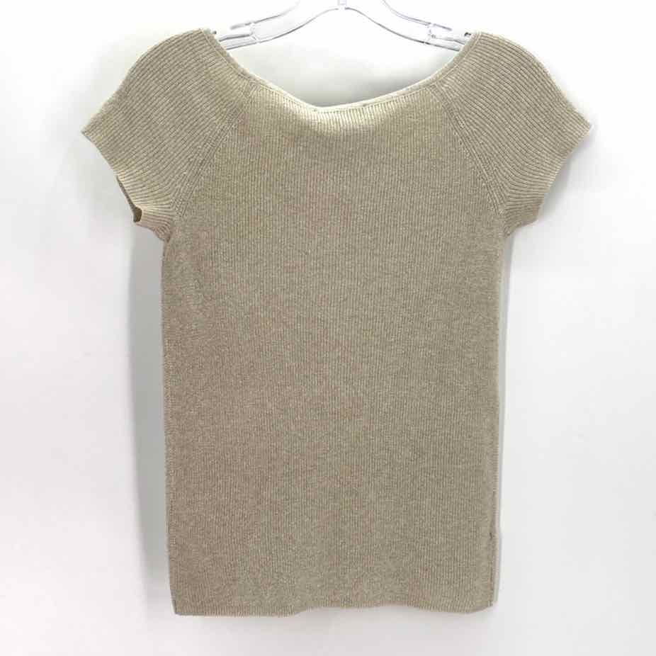 Size S Ann Taylor Beige Shirt