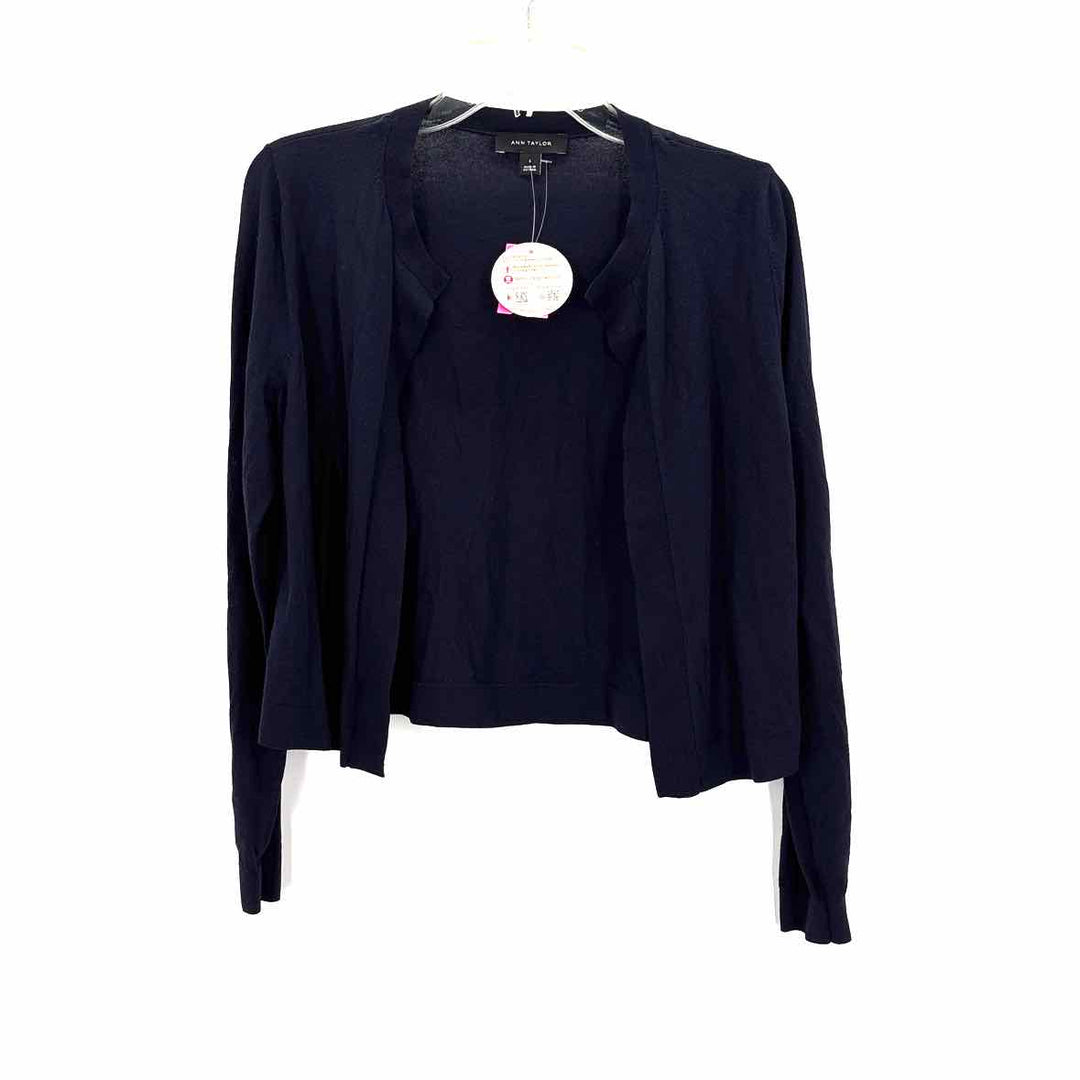 Size S Ann Taylor Navy Sweater