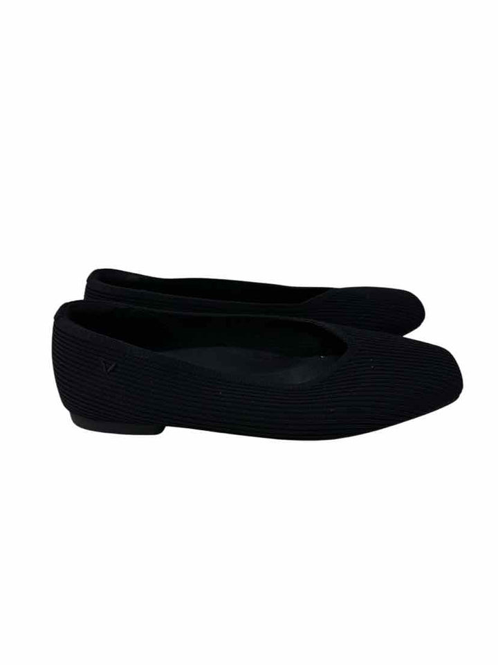 Shoe Size 40 VIVAIA Black Knit Flats