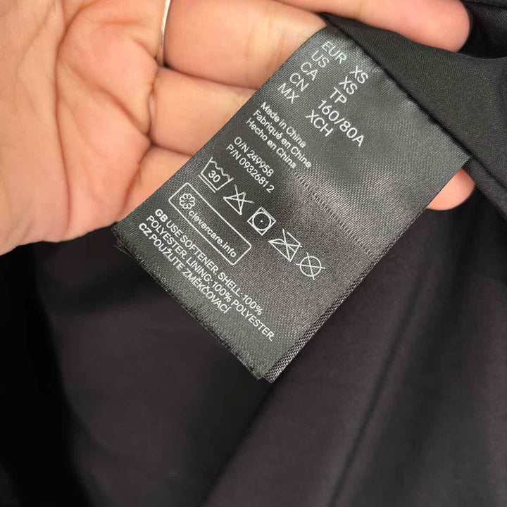 Size XS H&M Black Faux Fur Jacket