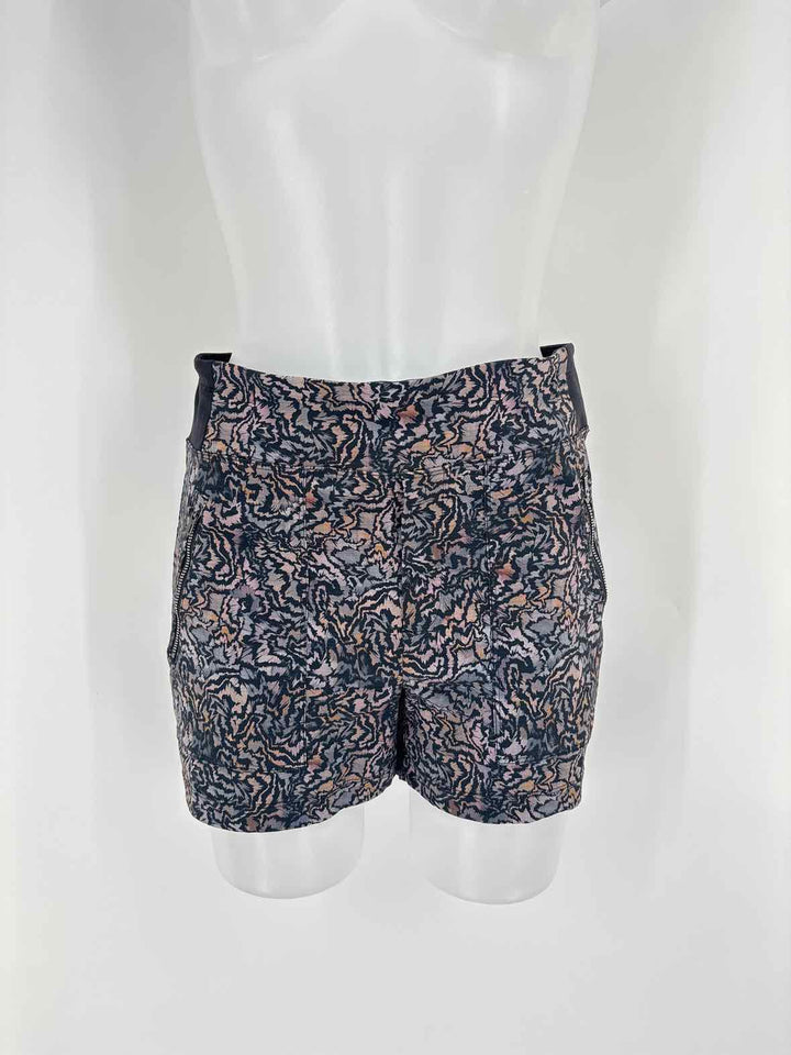 Size 2 Athleta Multi-Color Shorts