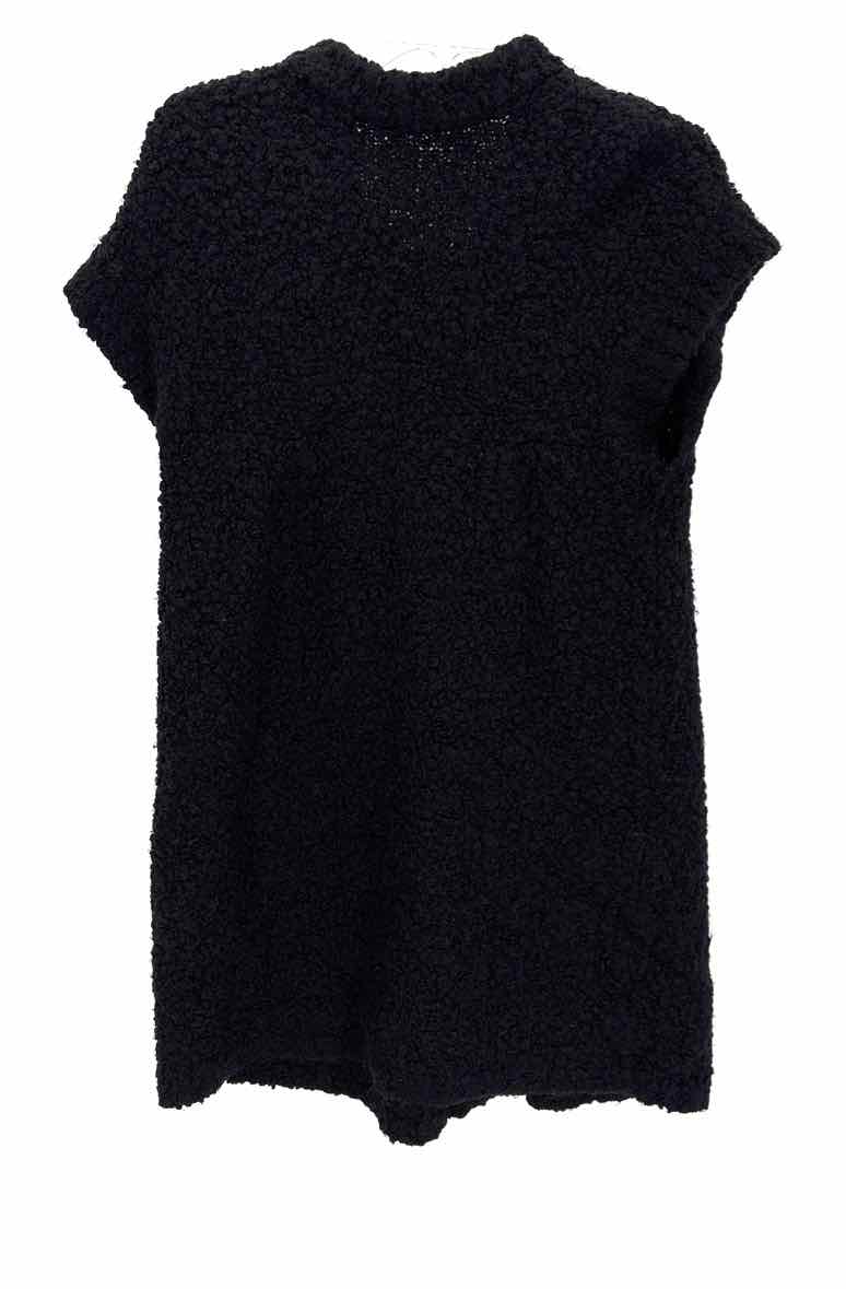 Size L FREE PEOPLE Black Knit Dress