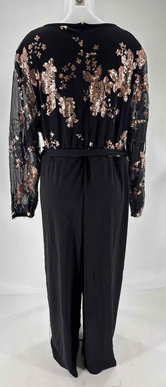 Size 22 Black Print Romper