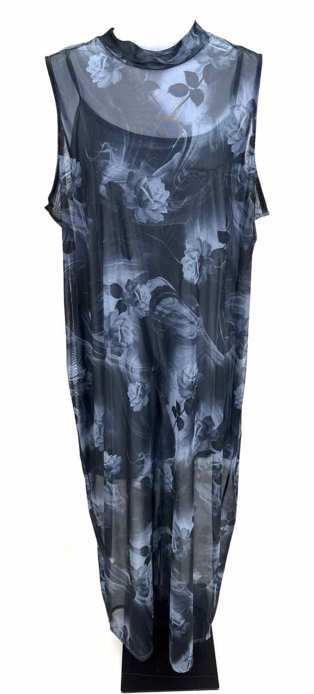 Size 3X Torrid Multi-Color Mesh Dress