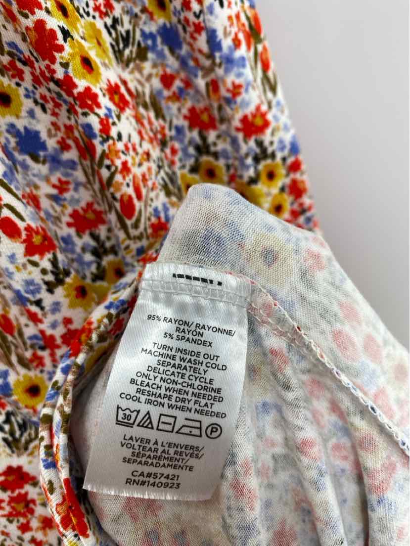 Size L LOFT Multi-Color Dress