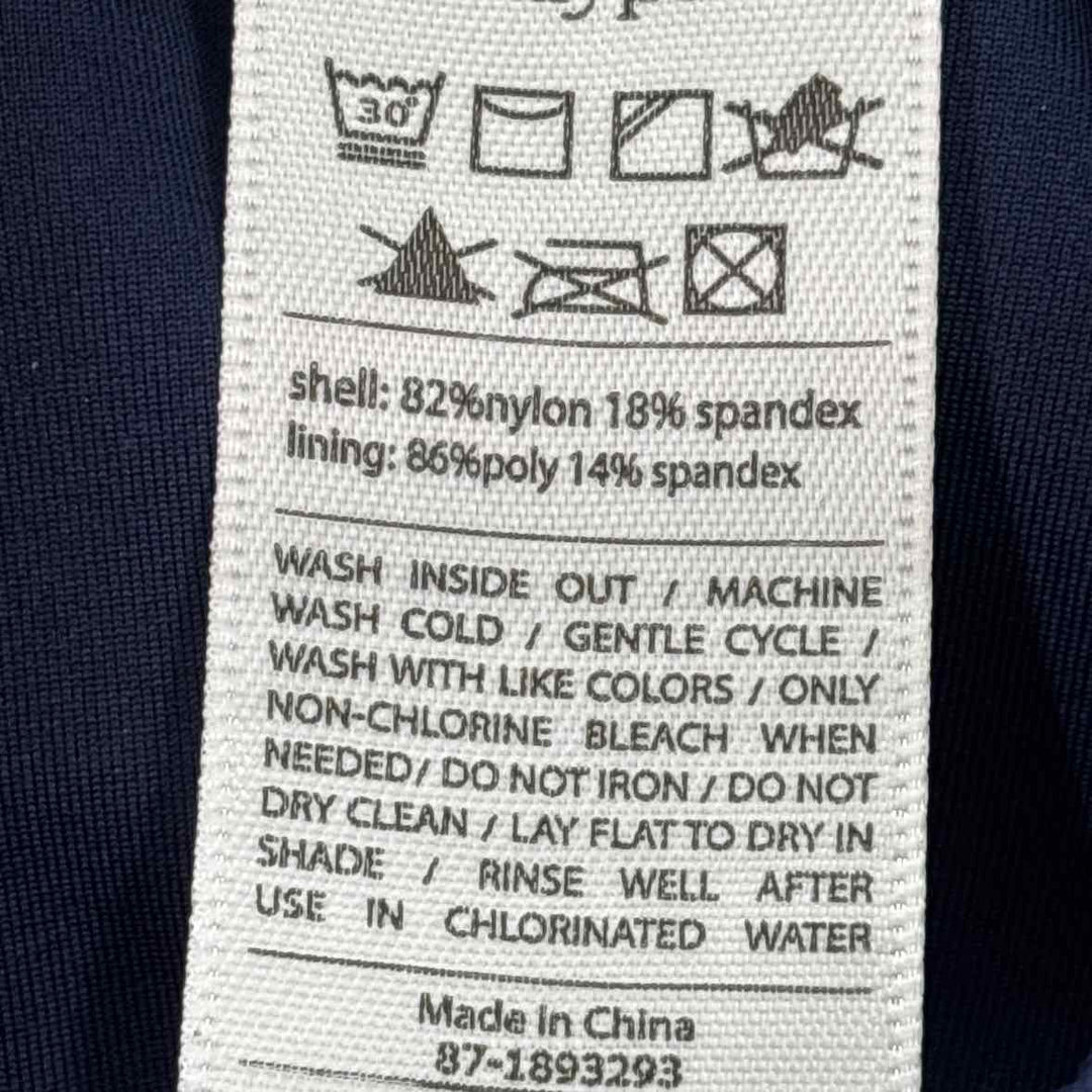 Size 2X Navy Swimsuit