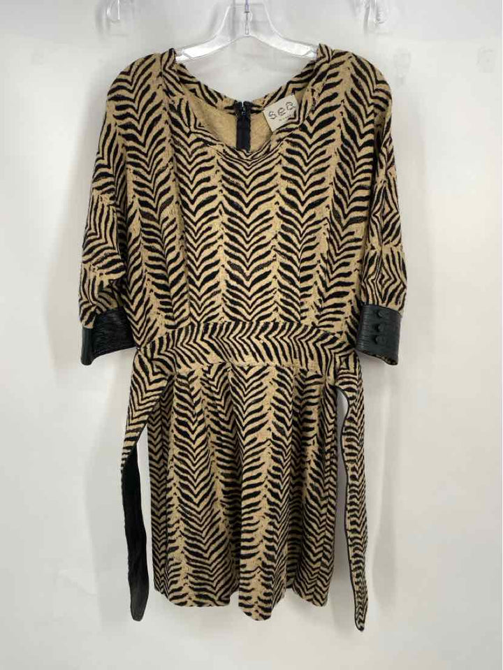 Size 8 SEA Tan Dress