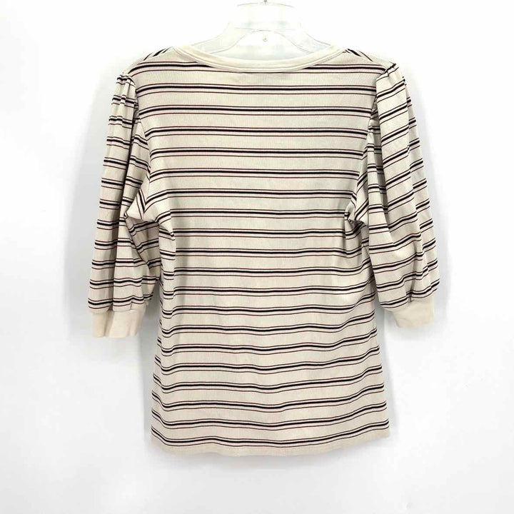 Size L VERONICA BEARD Cream Shirt