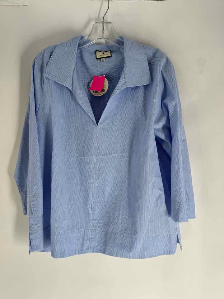 Size L TUCKERNUCK Blue Shirt