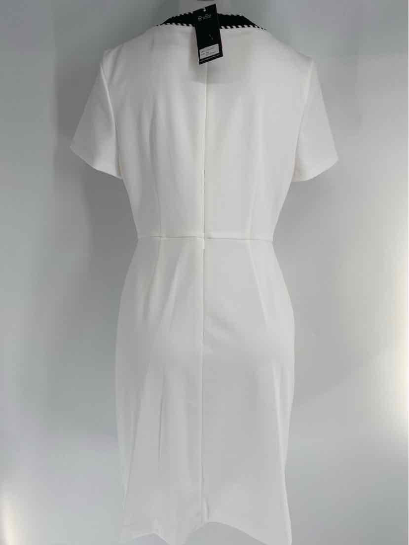 Size 10 KARL LAGERFELD White Dress