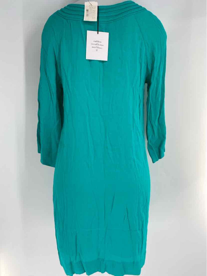 Size 10 DIANE VON FURSTENBERG Teal Dress