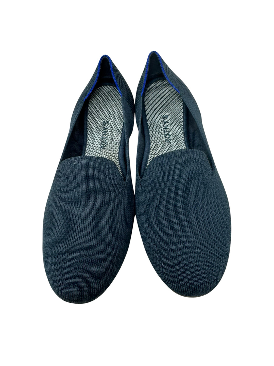 Shoe Size 9.5 ROTHY'S Navy Knit Flats