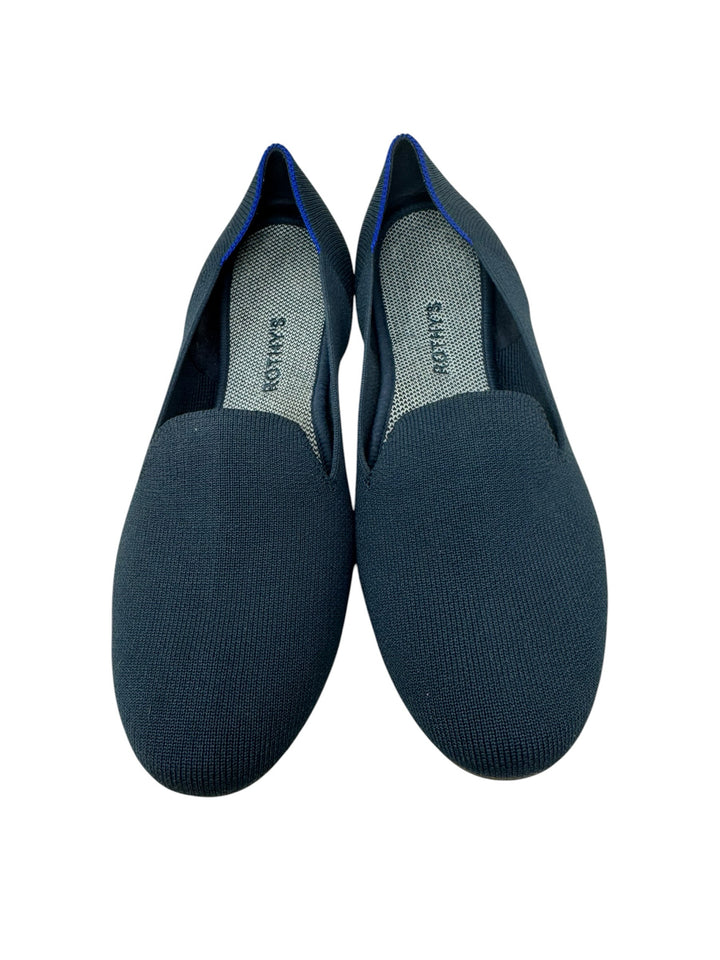 Shoe Size 9.5 ROTHY'S Navy Knit Flats