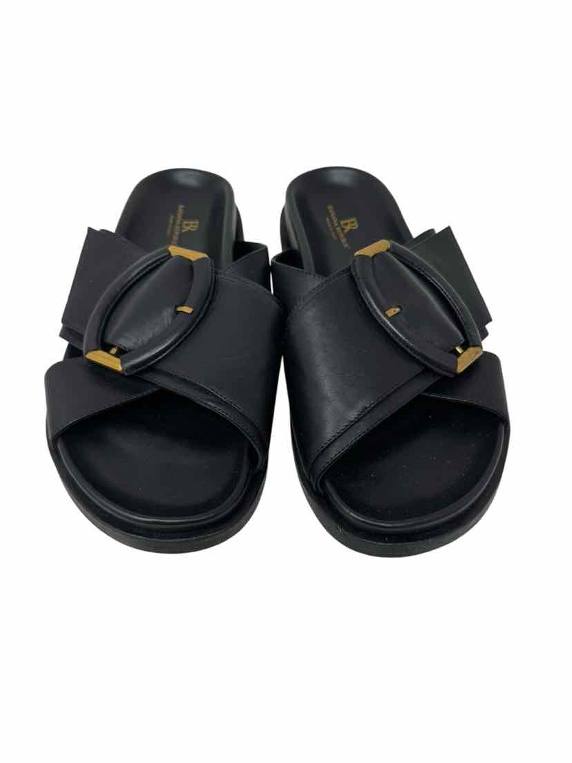 Shoe Size 9.5 Banana Republic Black Leather Sandals